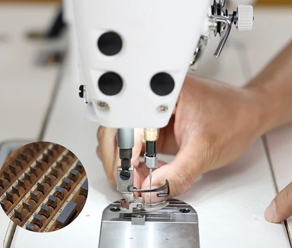 Two-Dimensional Measurement of Presser Foot Height
